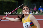 Girls Under-15s Javelin, 2022 Northern Inter Counties U17s and U15s Track and Field, York, Thursday, June 2nd. Photo: David T. Hewitson/Sports for All Pics